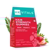 6 - HealthKart HK Vitals Hair Strength&nbsp;Gummies,  30 gummies  Strawberry