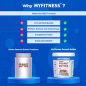 3 - Myfitness Original Peanut Butter,  1.250 kg  Smooth 