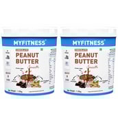 Myfitness Chocolate Peanut Butter, 1.2 kg Smooth Pack of 2