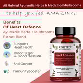 3 - Rooted Active Naturals Heart Defence,  120 veggie capsule(s) 