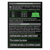 6 - MuscleBlaze BCAA Pro,  0.55 lb  16 Servings  Natural Grape 