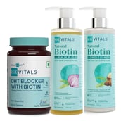 HealthKart HK Vitals DHT Blocker & Biotin Conditioner & Shampoo Combo