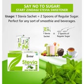 2 - Zindagi Stevia (Pack of 10),  50 sachets/pack 