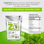 5 - Zindagi Stevia Loose (Pack of 15),  100 sachets/pack 