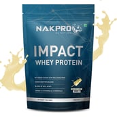 1 - Nakpro Impact Whey Protein,  2.2 lb  Malai Kulfi 