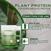 5 - Nakpro Plant Protein,  1.1 lb  Vanilla 