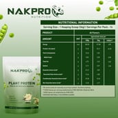 3 - Nakpro Plant Protein,  1.1 lb  Vanilla 