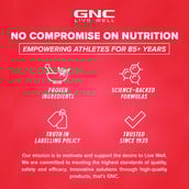 6 - GNC AMP Gold Series BCAA Advanced,  0.88 lb  30 Servings  Kiwi Strawberry 