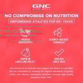 6 - GNC AMP Gold Series BCAA Advanced,  0.88 lb  30 Servings  Spicy Guava 