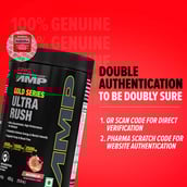 7 - GNC AMP Gold Series Ultra Rush Powder,  0.99 lb  Watermelon 