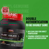 7 - GNC AMP Plant Isolate,  2 lb  Chocolate Hazelnut 