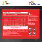 4 - Dr. Morepen Muscle Food Pre Workout,  0.55 lb  Blue Raspberry 