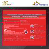 2 - Dr. Morepen Muscle Food Pre Workout,  0.55 lb  Pineapple Play 