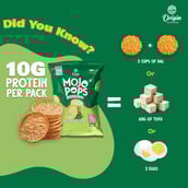 3 - Origin Nutrition Mojo Pops Protein Chips,  30 g  Assorted Pack of 6) 