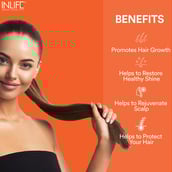 4 - INLIFE Natural Hibiscus Shampoo,  200 ml  Anti Hair Fall 