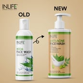 7 - INLIFE Face Wash, 200 ml Neem