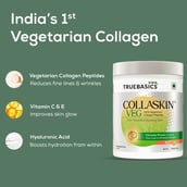 3 - TrueBasics Marine Collagen with Hyaluronic Acid,  200 g  (COLLASKIN) Veg Mixed Fruit