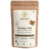 1 - Rooted Active Naturals Turkey Tail Organic Mushroom Extract, 60 g