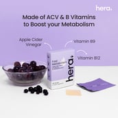 3 - Hera Fast Metabolism with Apple Cider Vinegar & B Vitamins,  30 Strip(s)  Mixed Berry (Pack of 2) 