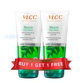 1 - VLCC Neem Face Wash, 150 ml with Chamomile and Tea Tree (Buy 1 Get 1 Free)
