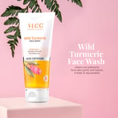 2 - VLCC Wild Turmeric Face Wash, 80 ml Antiseptic Cleanser
