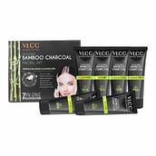 3 - VLCC Single Facial Kit,  60 g  Activated Bamboo Charcoal 