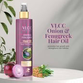 1 - VLCC Onion & Fenugreek Hair Oil,  200 ml  Hair Fall Control 