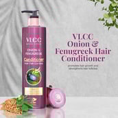 1 - VLCC Onion & Fenugreek Conditioner,  200 ml  Hair Fall Control 
