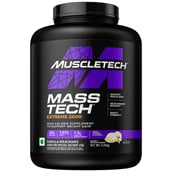 1 - MuscleTech Mass Tech Extreme 2000, 6 lb Vanilla Milkshake