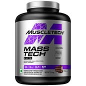 1 - MuscleTech Mass Tech Elite,  7 lb  Chocolate Fudge Cake 