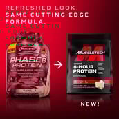 3 - MuscleTech Phase 8, 4.6 lb Milk Chocolate