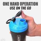 4 - SLOVIC Shaker,  Black/Blue  500 ml 