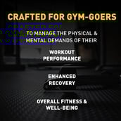 6 - Koshaveda Ashwagandha by MuscleBlaze,  30 gummies  Cranberry Mint