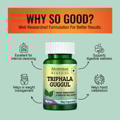 6 - Morpheme Remedies Triphala-Guggul (500 mg),  60 veggie capsule(s) 