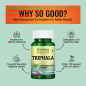 5 - Morpheme Remedies Triphala (500 mg),  60 veggie capsule(s) 