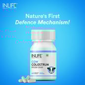 6 - INLIFE Cow Colostrum,  60 veggie capsule(s) 