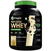1 - Fitspire Advanced Isolate Gold Whey,  4.4 lb  Cookies & Cream 