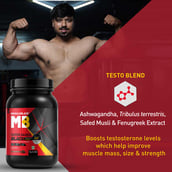 8 - MuscleBlaze Super Gainer Black,  2.2 lb  Chocolate 