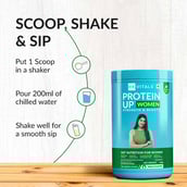 5 - HealthKart HK Vitals ProteinUp Women Strength & Beauty,  1.1 lb  Vanilla 