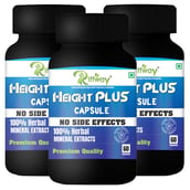 1 - Riffway Height Plus (Pack of 3),  60 capsules 