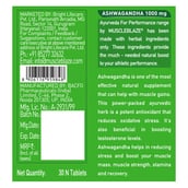 7 - MuscleBlaze Ayurveda for Performance - Ashwagandha 1000mg OP,  30 tablet(s) 