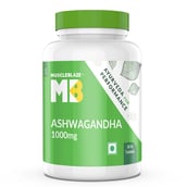 3 - MuscleBlaze Ayurveda for Performance - Ashwagandha 1000mg OP,  30 tablet(s) 