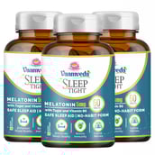 1 - Vaamveda Melatonin Sleeping Pills Strong Medication Neend with Tagar B6,  60 tablet(s)  Unflavoured (Pack of 3) 