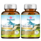 1 - Vaamveda Shilajit (Pack of 2), 60 capsules