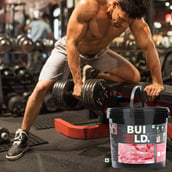 2 - Build Ultimate Mass Gainer, 11 lb Spanish Strawberry & Banana