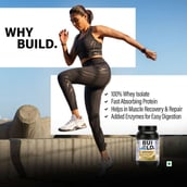 6 - Build 100% Whey Isolate,  2.2 lb  French Vanilla 