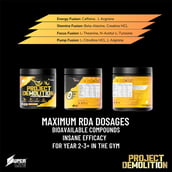 4 - Superlite Project Demolition Pre-Workout,  0.55 lb  Devil's Candy 