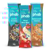 1 - Phab Granola Bar,  6 bar(s)  Assorted 