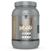 1 - Phab Whey Protein Isolate,  2.2 lb  Belgian Chocolate 