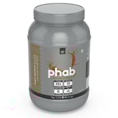 4 - Phab Whey Protein Isolate,  2.2 lb  Belgian Chocolate 